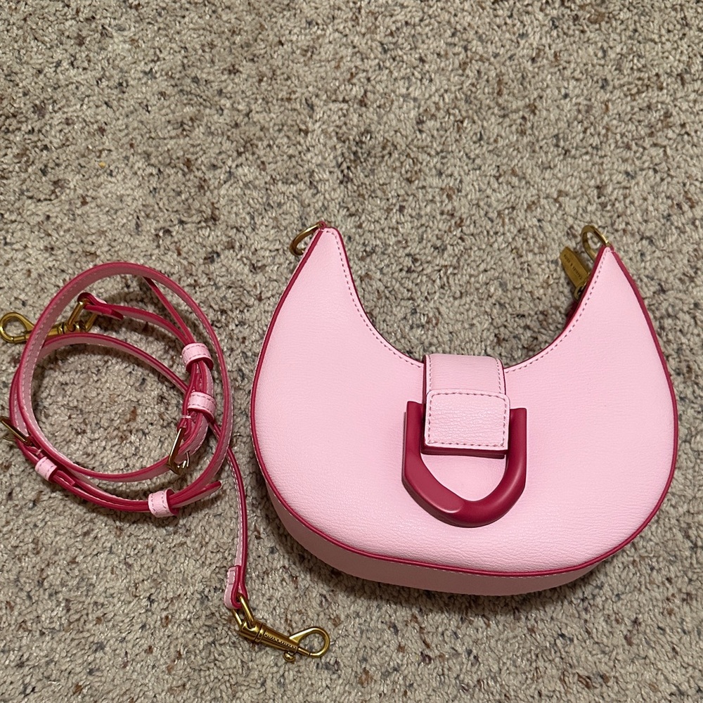 Charles & Keith x ITZY Gabine Belted Hobo Bag